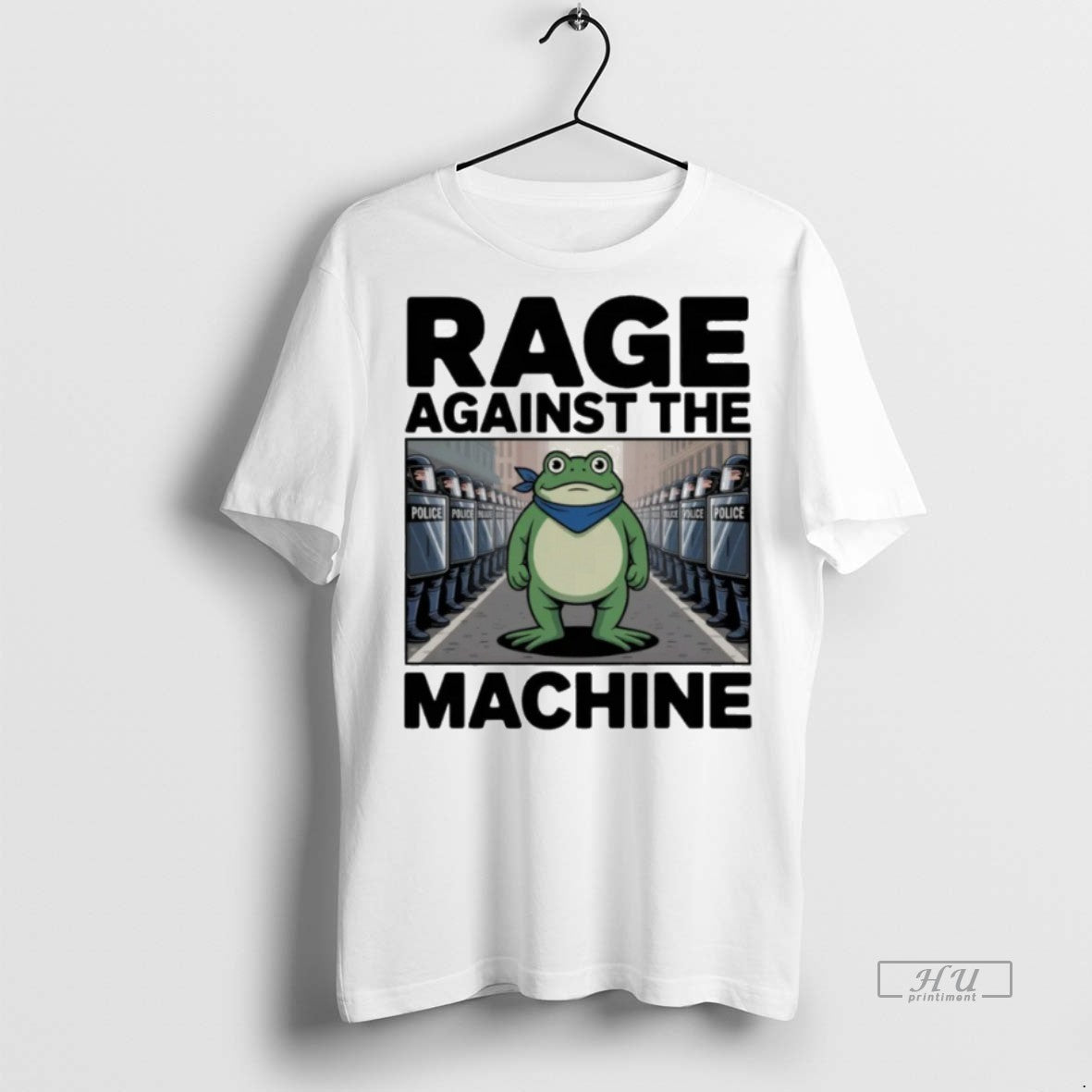 Viral Rage Against The Machine Portland Frog Anti Police Ice Tee Shirt Sweater