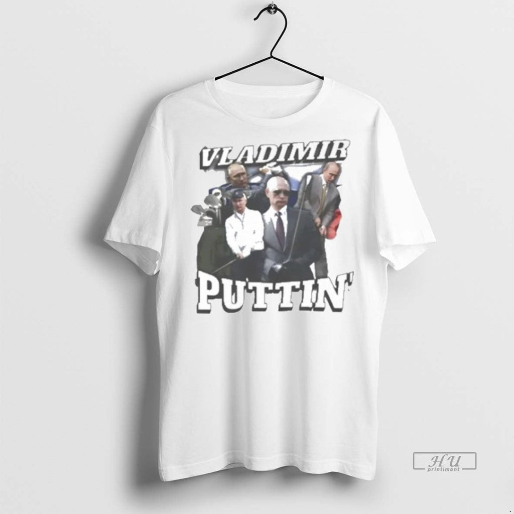 Viral Vladimir Puttin Golf Tee Shirt Sweater