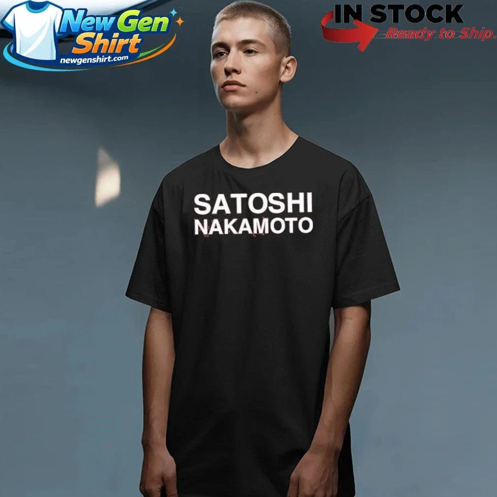 Vladimir Guerrero Satoshi Nakamoto Shirt