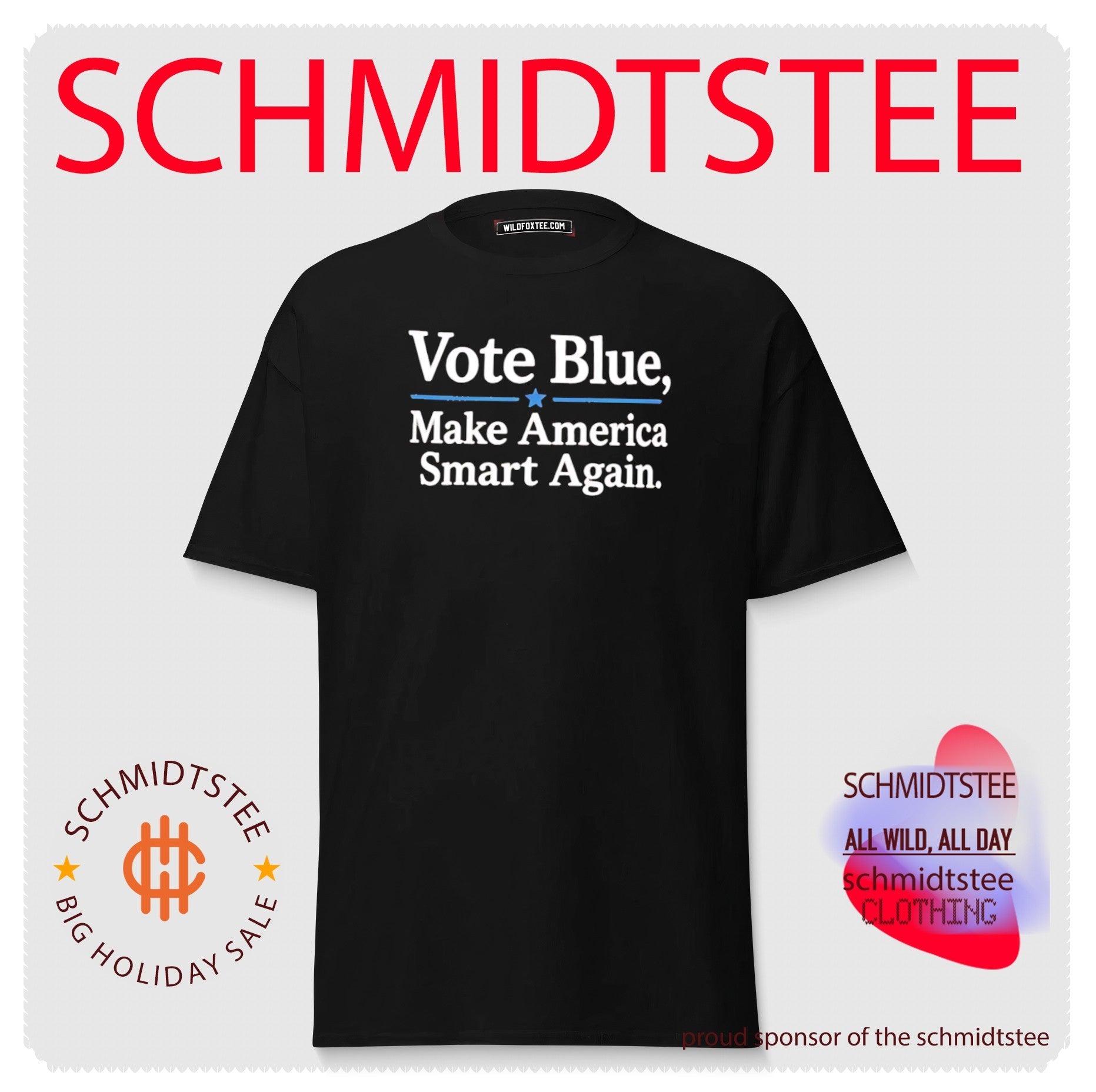 Vote Blue Make America Smart Again 2026 shirt