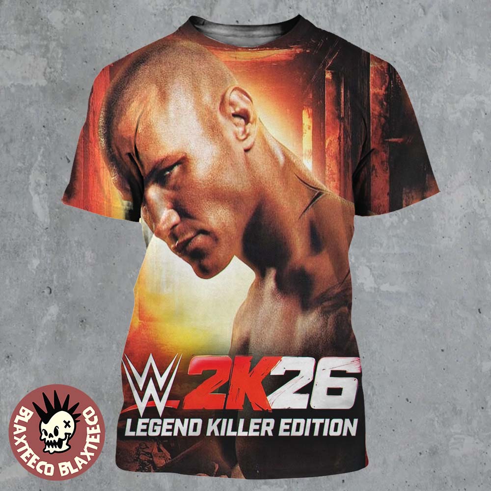 WWE 2K26 Randy Orton The Legend Killer Edition Cover All Over Print Shirt