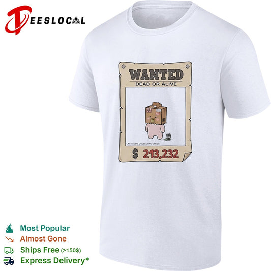Wanted Dead or Alive collecting shirt
