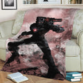 War Machine Fleece Throw Blanket