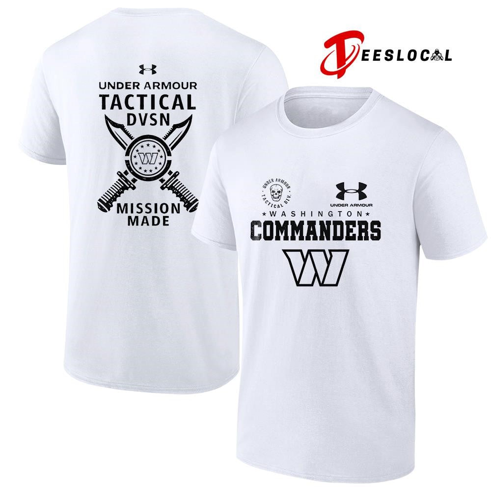 Washington Commanders x Tactical Under Armour mission made graphic shirt