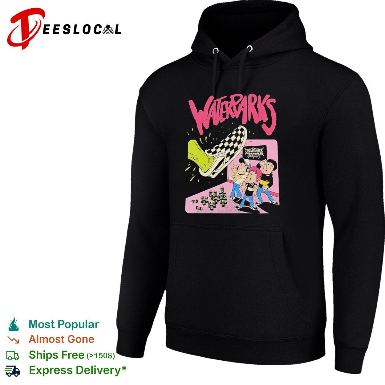 Waterparks December_s Tragedy Monster Energy Checkerboard shirt