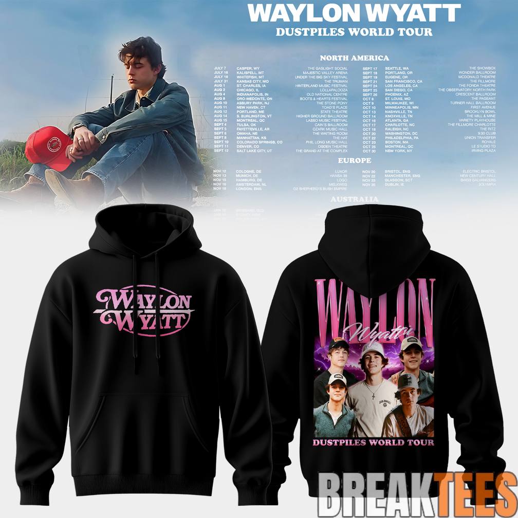 Waylon Wyatt Dustpiles World Tour 2026 Hoodie