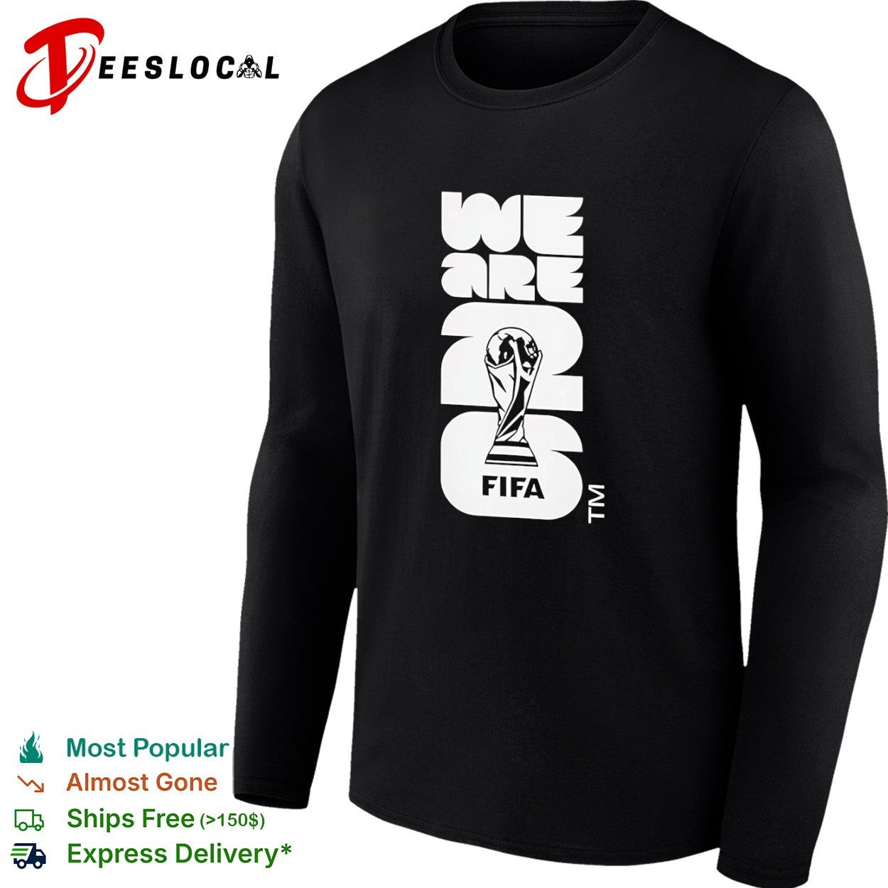 We Are 2026 FIFA World Cup Trophy Logo Official Soccer Tournament shirt