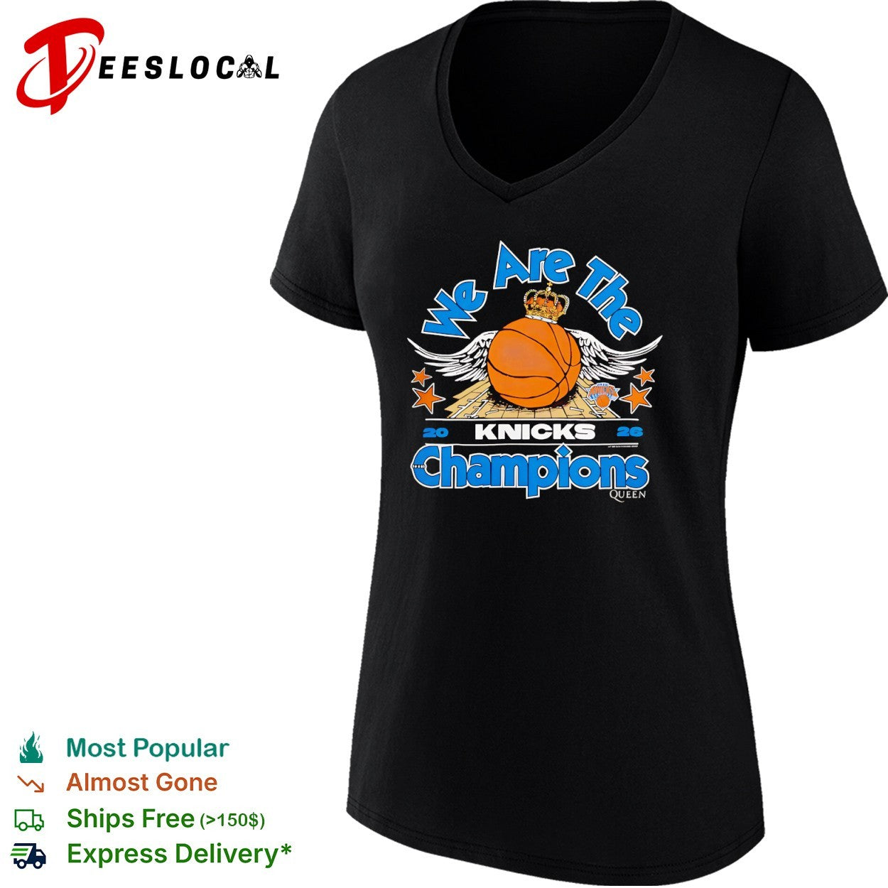 We Are the 2026 Knicks Champions Queen New York Knicks Basketball shirt