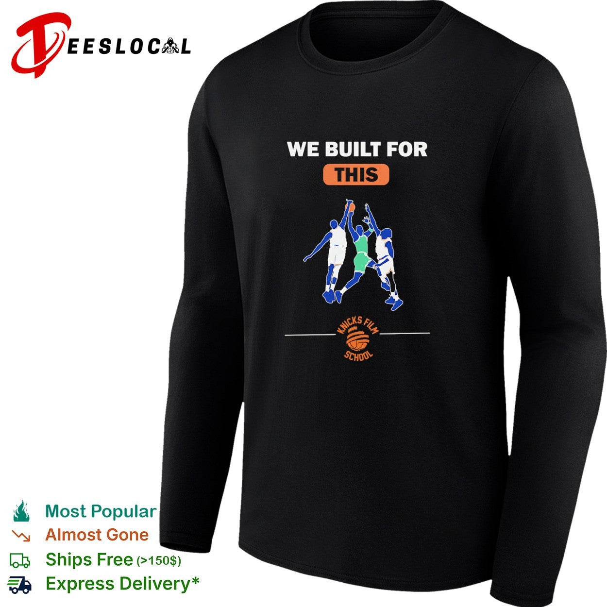 We Built for This Knicks Film School shirt