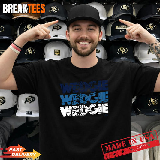 Wedgie Broken Scott Wedgewood Glass Colorado Hockey Shirt