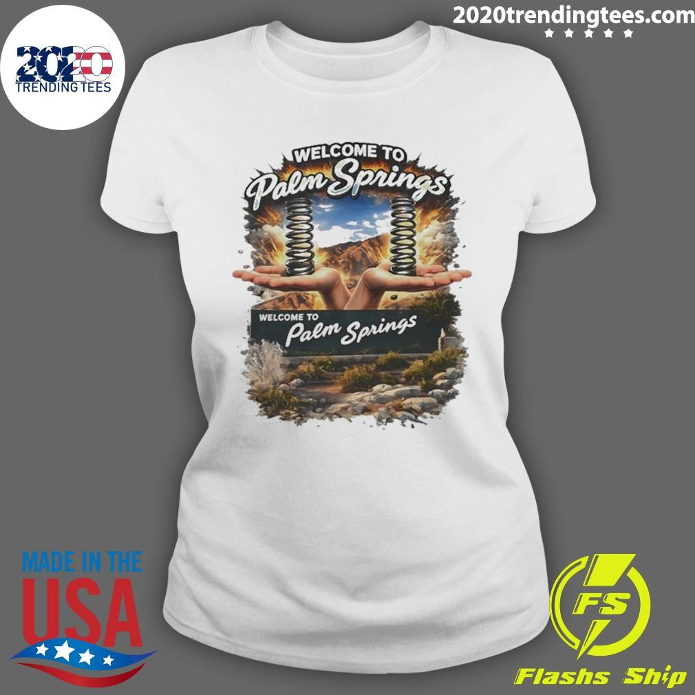 Welcome To Palm Springs Vintage Shirt