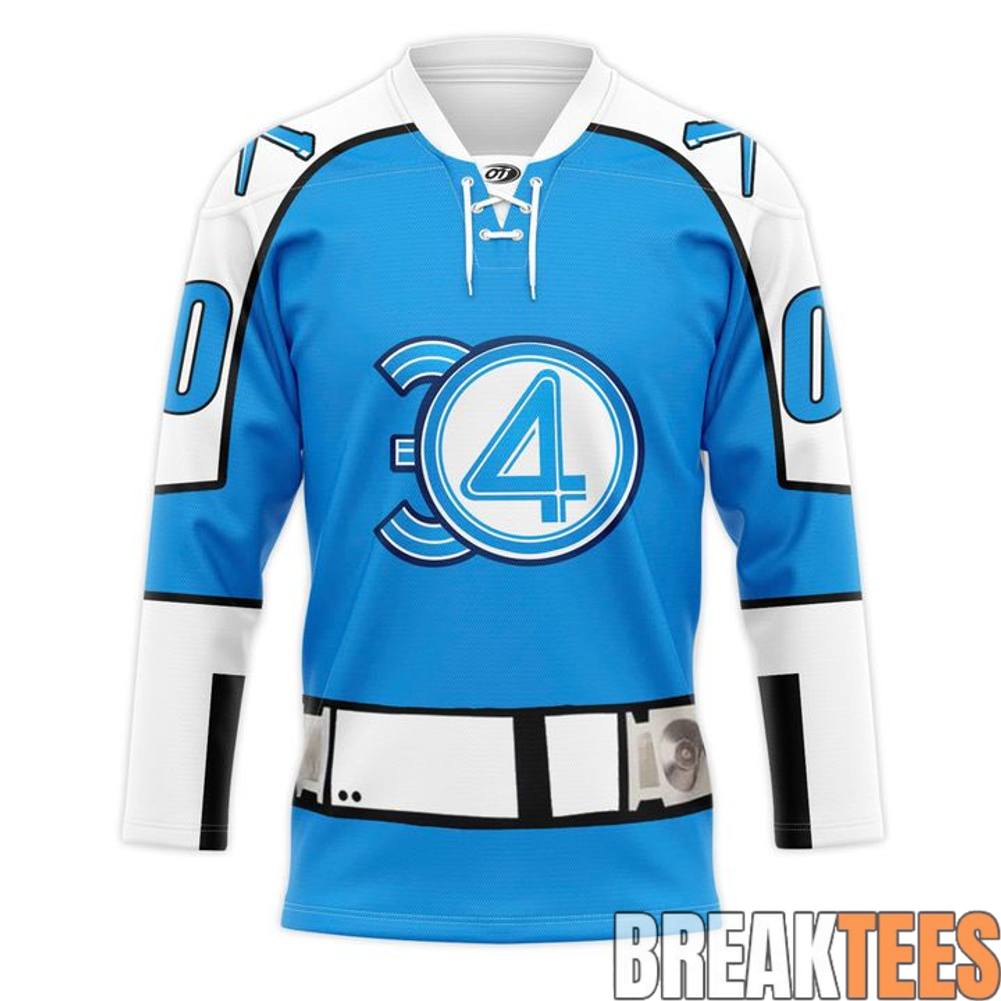 Wheeling Nailers x Marvel Super Hero Night Hockey Jersey