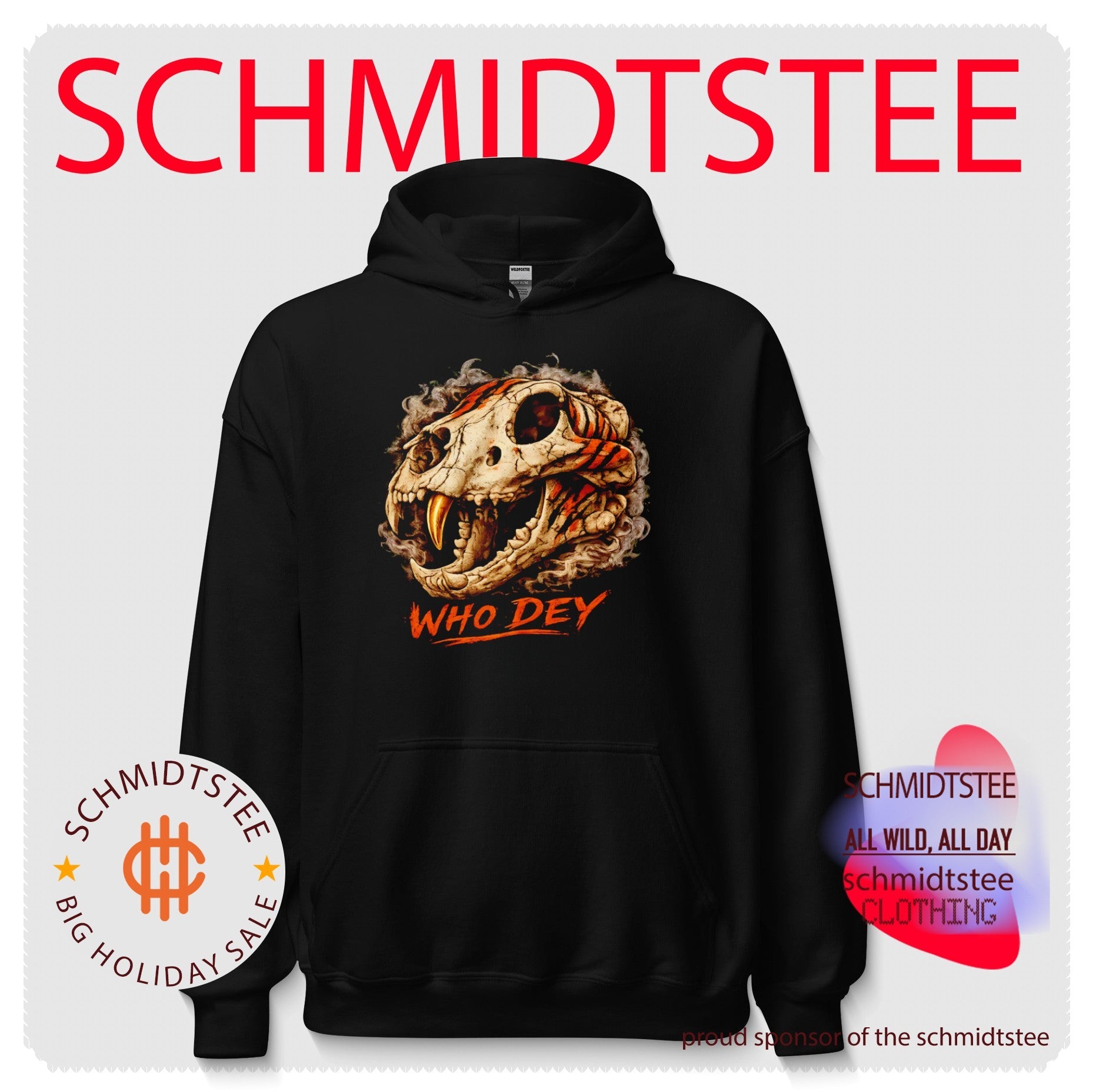 Who Dey Cincinnati Bengals Tiger Skull NFL shirt