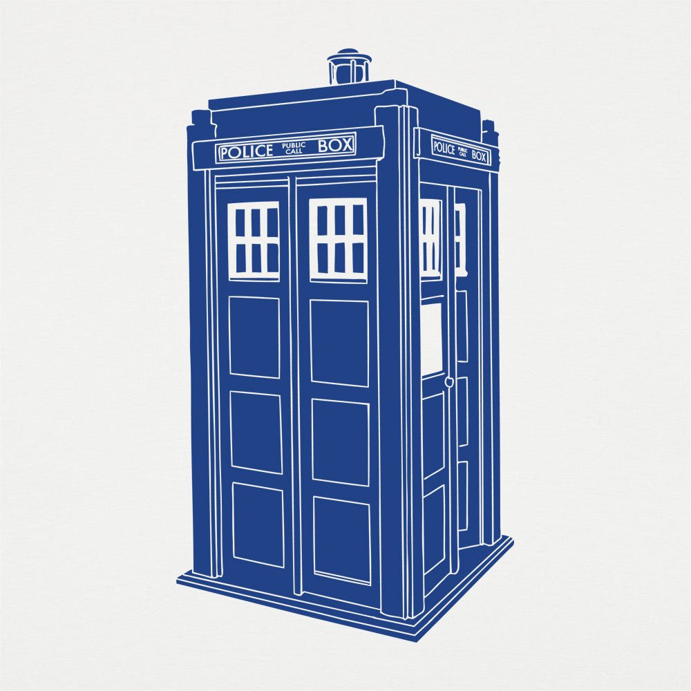 Who's Your Doctor? Blue Police Public Call Box Time Travel