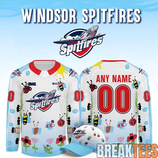 Windsor Spitfires Special New 2026 Hockey Jersey