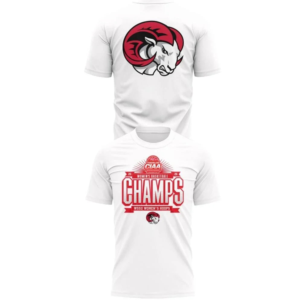 Winston Salem State Rams Basketball Champs WSSU Women’s Hoops Shirt
