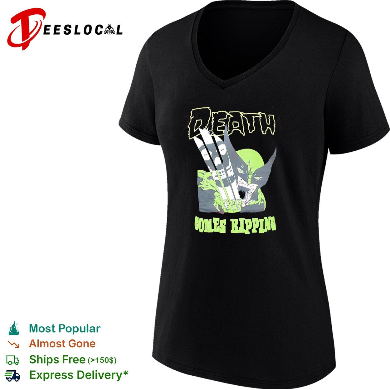 Wolverine Marvel Comics Death Comes Ripping shirt