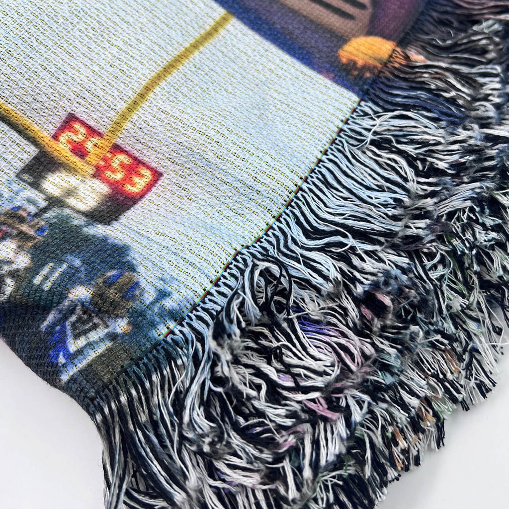 BioShock Woven Tapestry Throw Blanket with Fringe