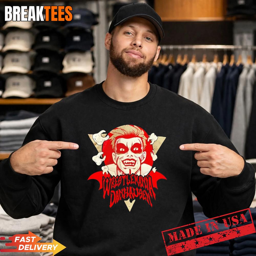 WrestleMania Danhausen WWE Curse T-Shirt