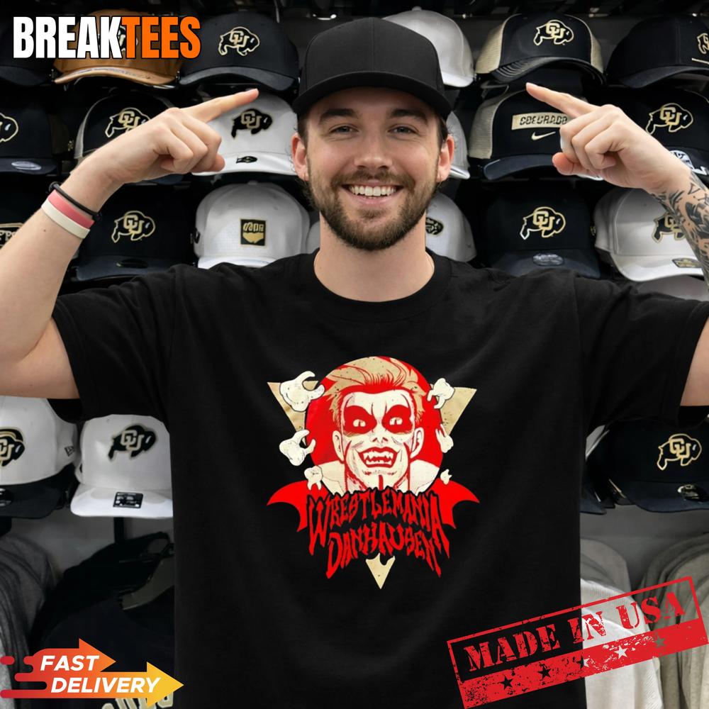 WrestleMania Danhausen WWE Curse T-Shirt