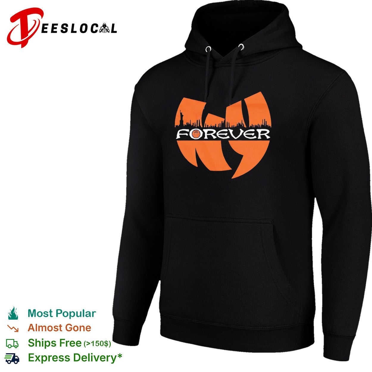 Wu Tang Clan Forever x New York Knicks basketball shirt