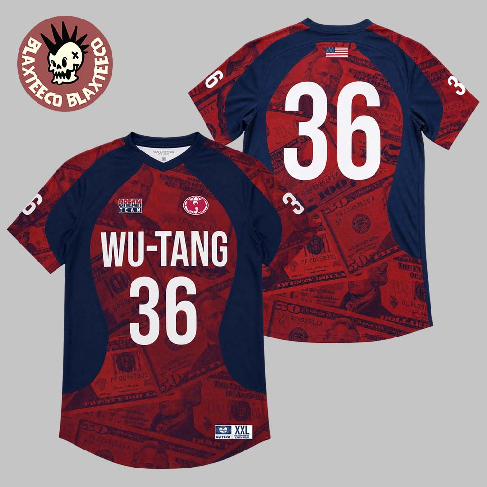 Wu-Tang Clan X FIFA World Cup 2026 C.R.E.A.M. Team USA Soccer Jersey