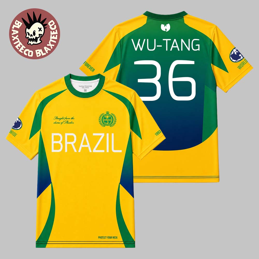 Wu-Tang Clan X FIFA World Cup 2026 Global Pride Brazil Soccer Jersey