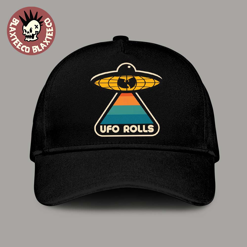Wu Tang Clan X UFO Rolls Logo Classic Cap Hat Snapback