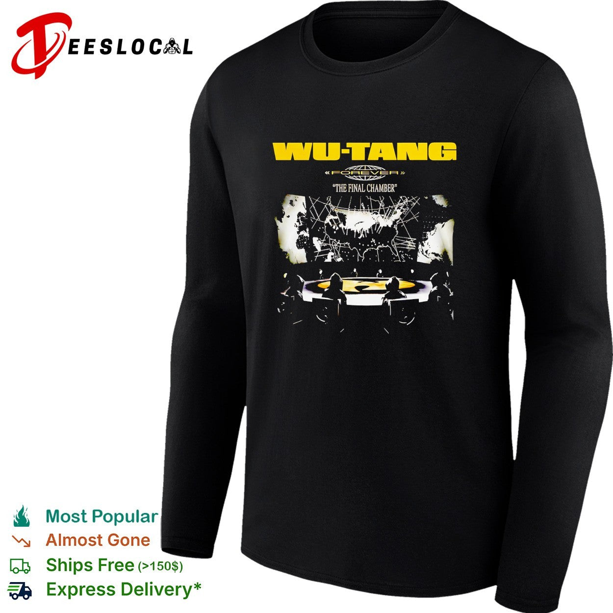 Wu Tang Clan forever the final chamber concert stage silhouette poster shirt