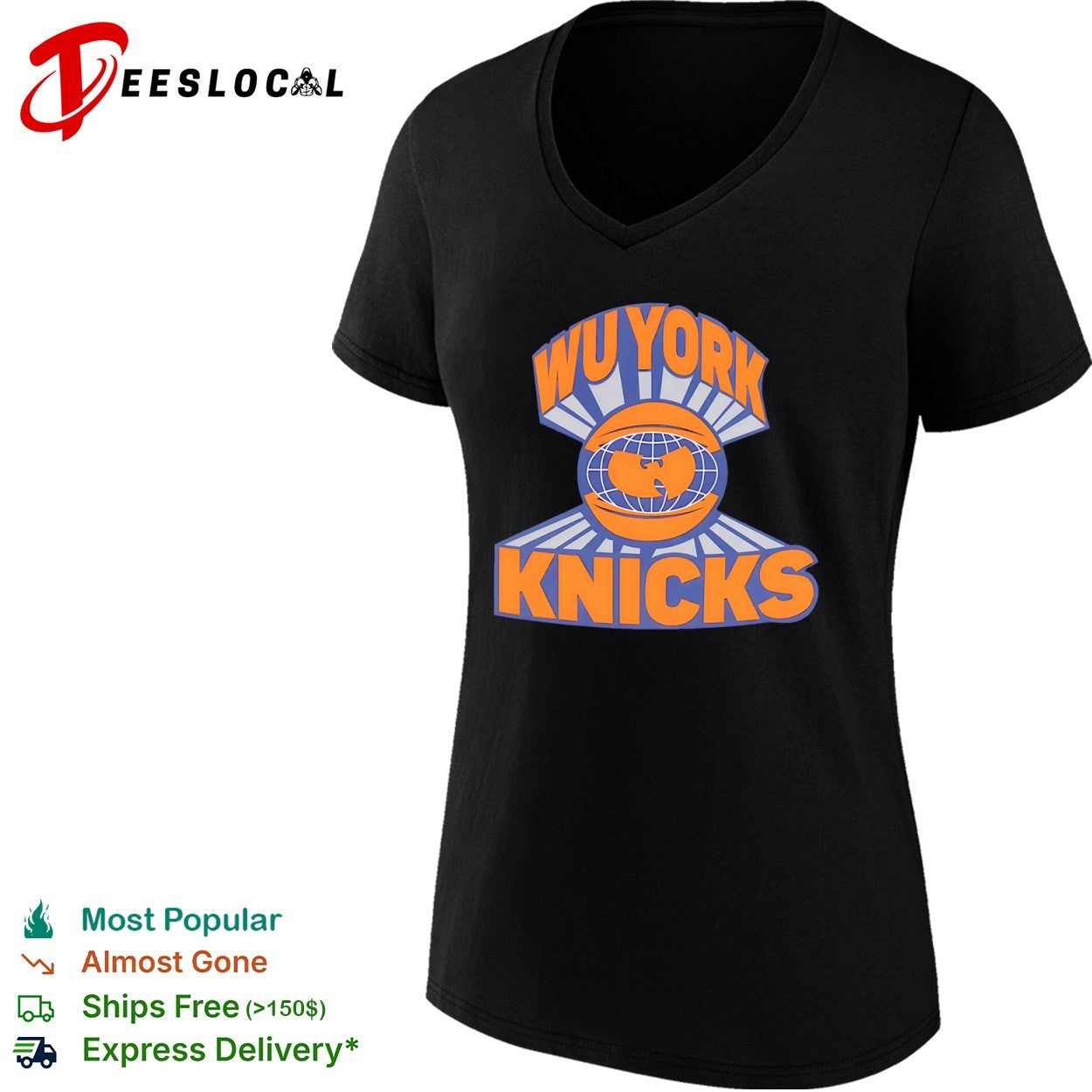 Wu York Knicks Wu Tang Clan x New York Knicks NBA Mashup Logo shirt