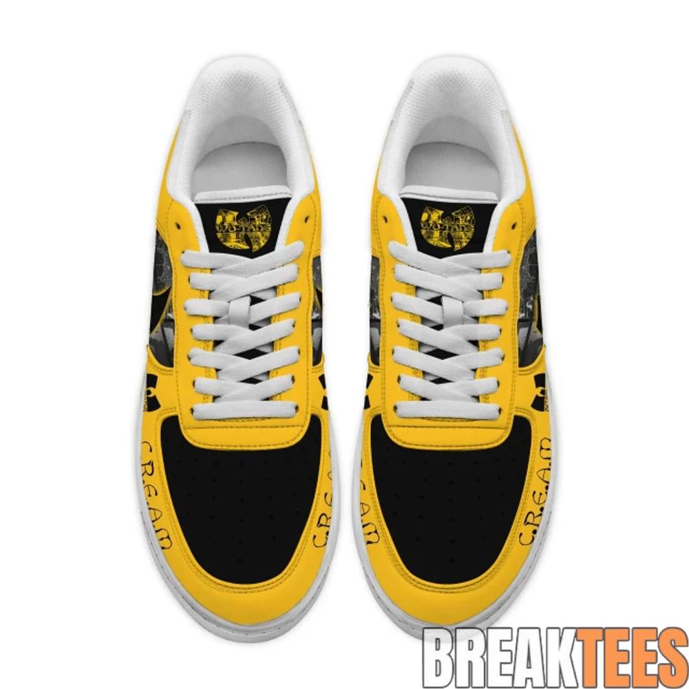 WuTang Clan CREAM Special Air Force 1 Sneaker