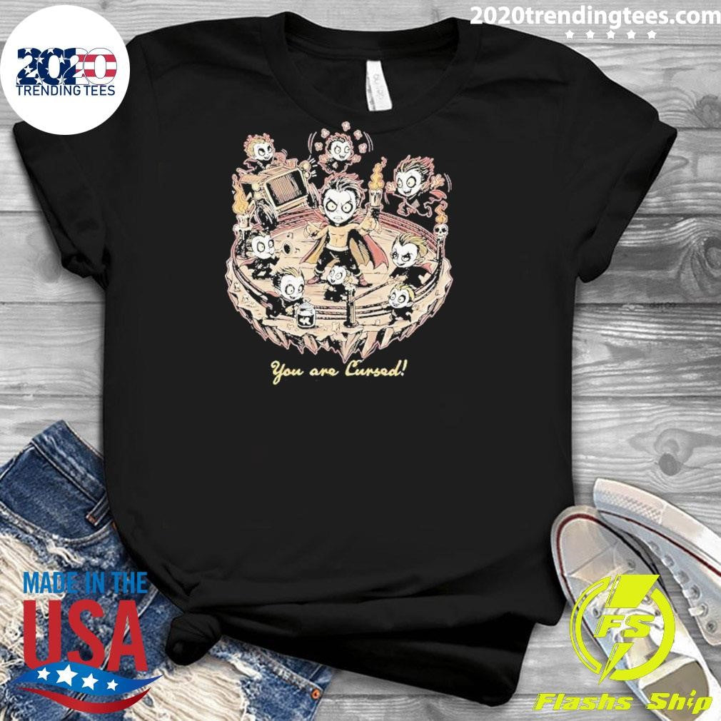 Wwe Merch Danhausen And The Minis You Are Cursed Shirt
