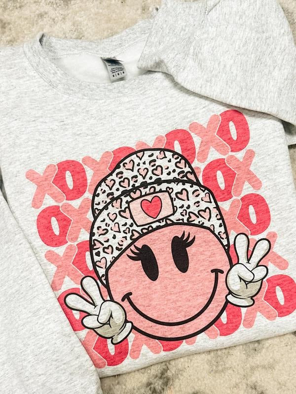 XOXO Smiley Top T-Shirts