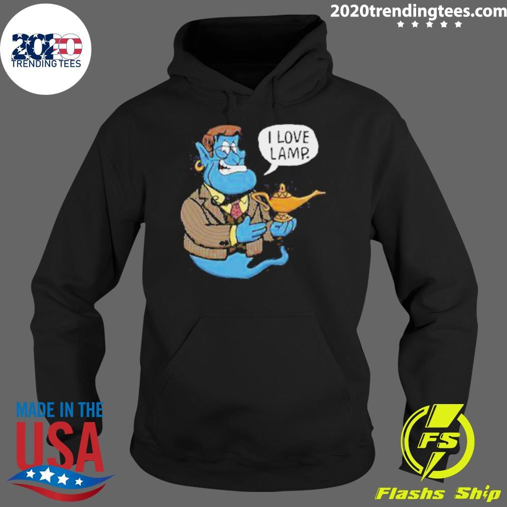 I Love Lamp Genie Anchorman 2026 Tee Shirt