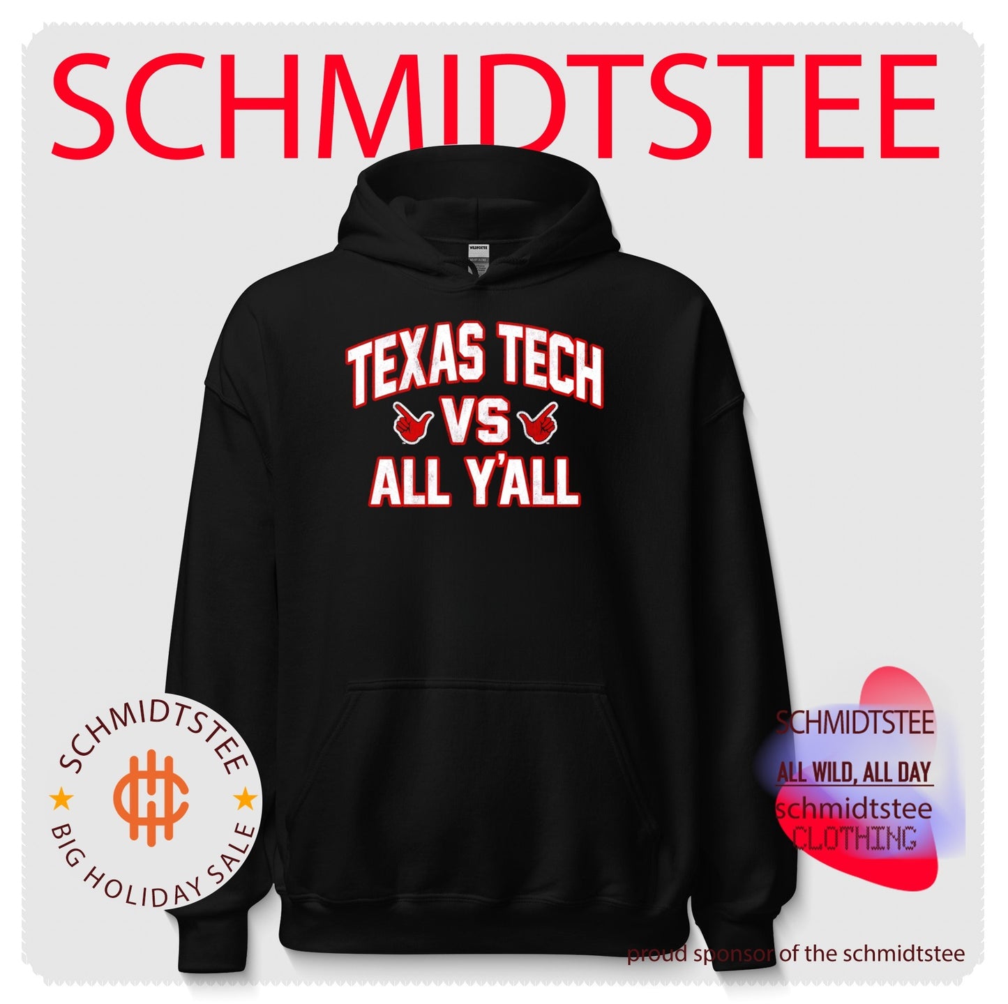 Texas tech vs all y’all college football shirt