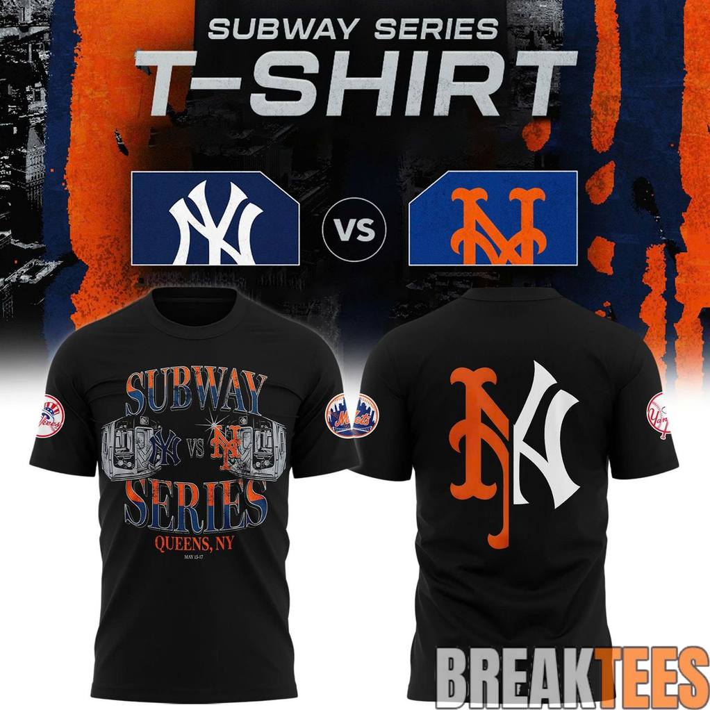 Yankees x Mets Subway Series T-Shirt