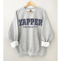 Yapper University Shirt Funny Sarcasm Funny Y2K Weird Core Meme Shirt Funny T-Shirts