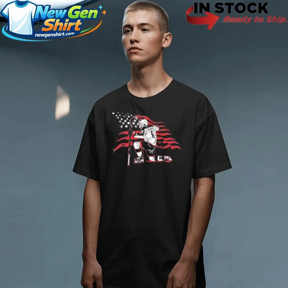 Zach Werenski Stars &amp; Stripes Superstar Pose Shirt