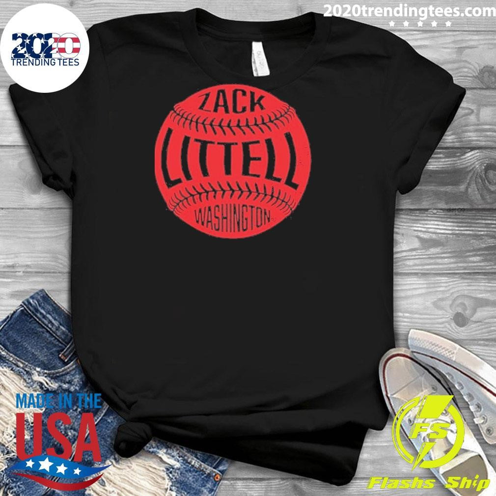 Zack Littell Washington Nationals Baseball College Shirt
