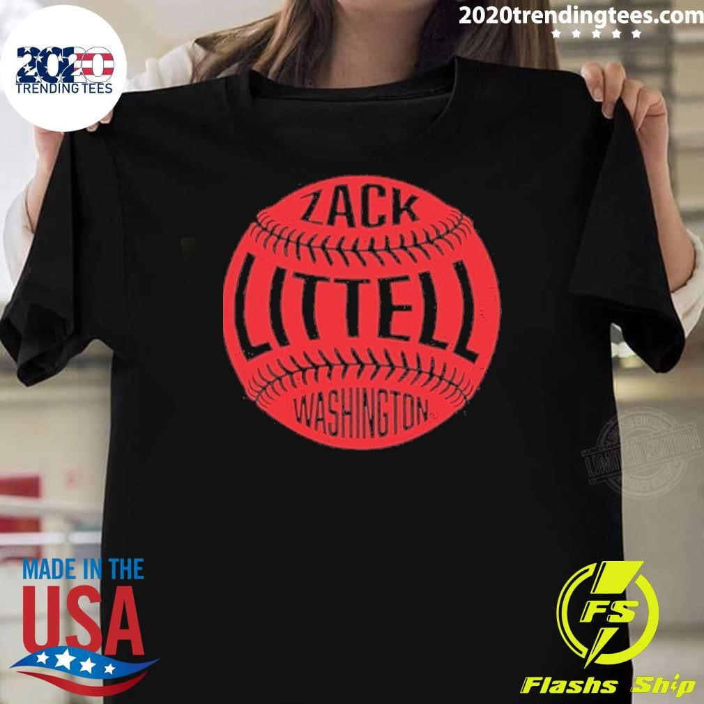 Zack Littell Washington Nationals Baseball College Shirt