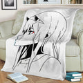 Zero Two Fleece Throw Blanket