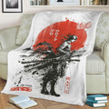 Zoro Samurai Wano Kuni Arc Fleece Throw Blanket