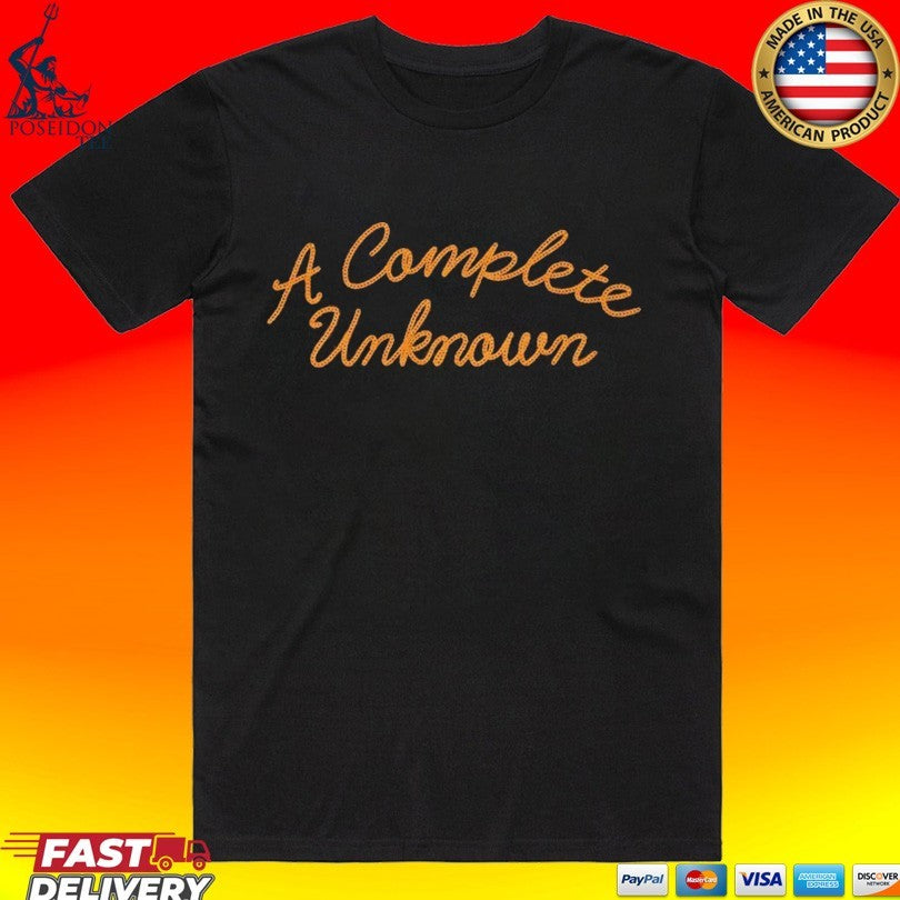 A Complete Unknown Chain Stitch T-shirt