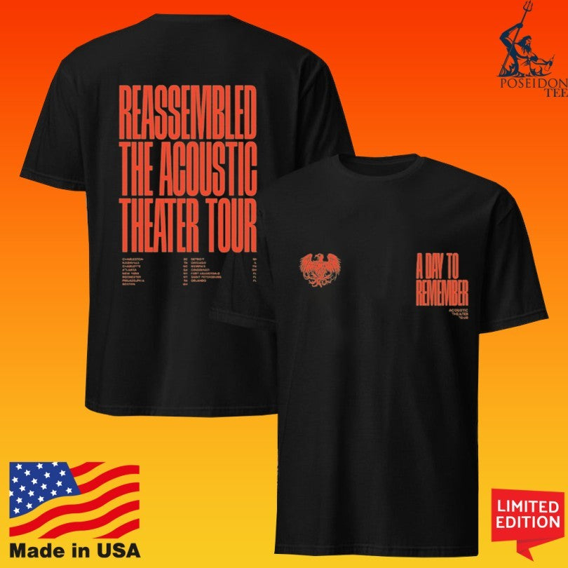 A Day To Remember Reassembled The Acoustic Theater Tour T-shirt