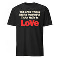 Abolish Ice The Only Thing More Powerful Than Hate Is Love Bad Bunny Shirt