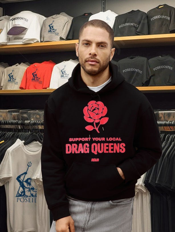 Aclu Support Your Local Drag Queens Muscle T-shirt
