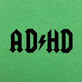 ADHD Lightning Bolt Rock Band Logo Parody