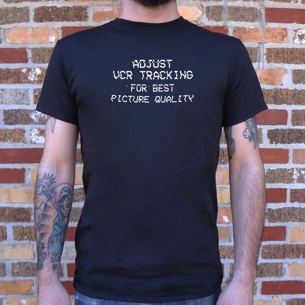 Adjust VCR Tracking for Best Picture Quality