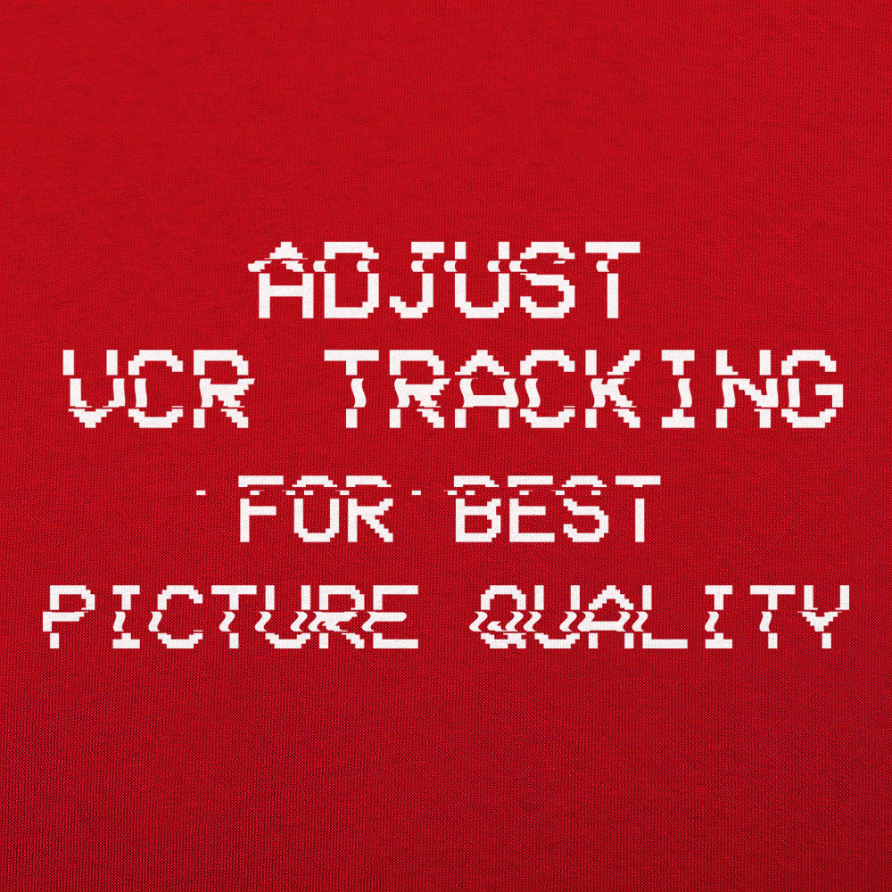 Adjust VCR Tracking for Best Picture Quality