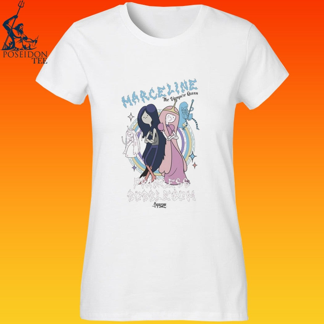 Adventure Time Marceline Princess Bubblegum The Vampire Queen T-shirt